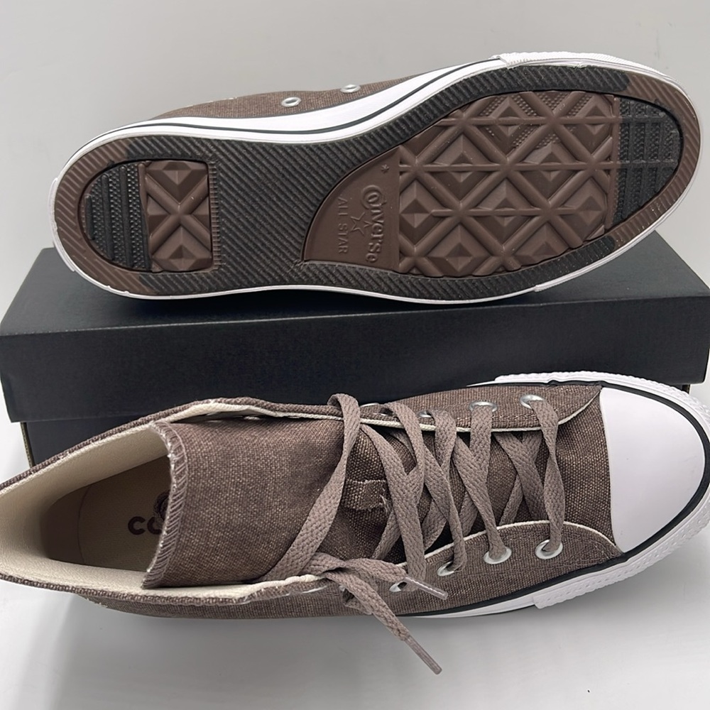 Converse WMNS All Star High-Top Sneakers Brown A08576F
CTAS HÌ
PURE PUMICE/PURE - Picture 3 of 16